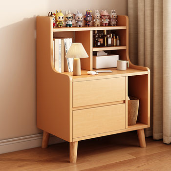 Bedside Table Drawer-Type Storage Cabinet Storage Rack Storage Cabinet Living Room Cupboard Modern Minimalist Bedroom Small Bedside Cabinet