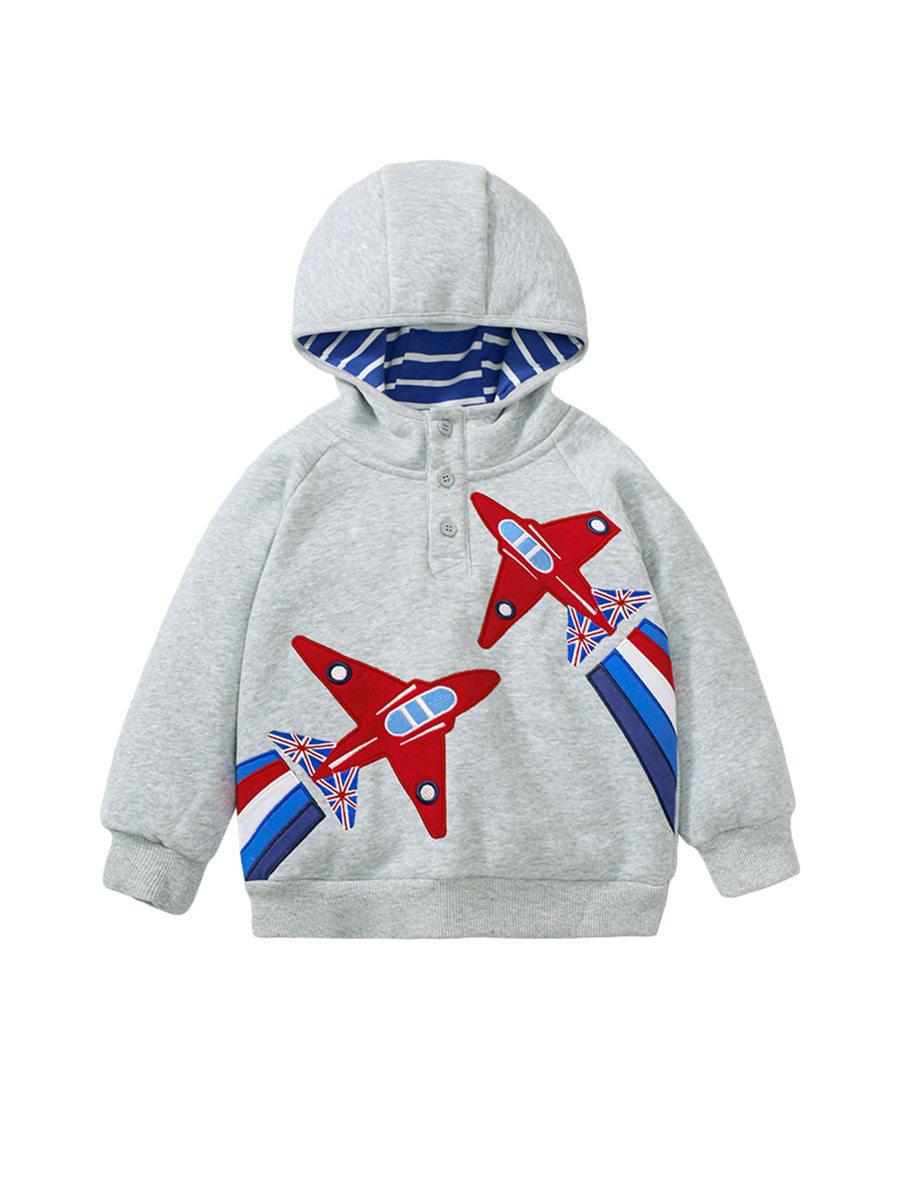 Winter Warm Kids' Jacket, [Style] Fleece-lined Hooded Kids' Clothing, Long-sleeve Boys' Hoodie