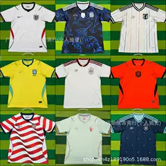 Wholesale 2026 World Cup Fan Edition Jerseys Spain Mexico Brazil Argentina Short-Sleeved Jerseys with Printable Numbers