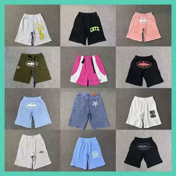 Cross-border Foreign Trade Wholesale Alcatraz Island Letter Logo Printing Loose Sports Casual Shorts Men and Women Couple Pants