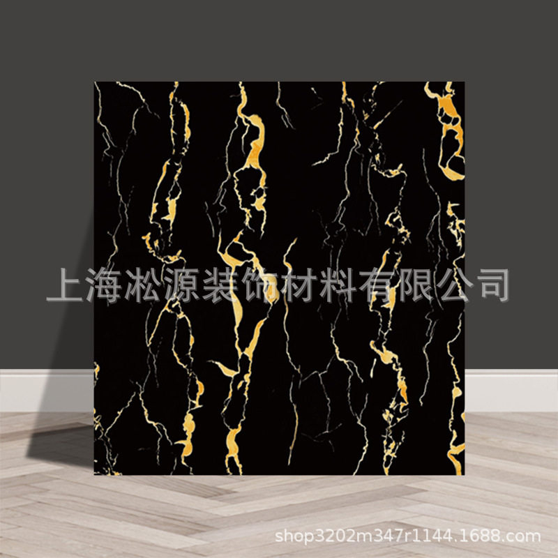 外贸跨境热销大理石仿瓷砖墙贴自粘防水防潮背景墙面装饰墙壁纸
