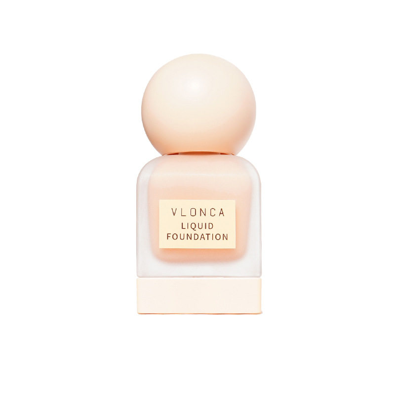VLONC cream muscle essence holding makeup foundation liquid clear and skin nourishing foundation liquid concealer brightening does not take off makeup light and thin