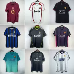 Retro Real Madrid Jersey Barcelona Paris Arsenal Ac Inter Milan Chelsea Manchester United Juventus Wednesday Football Jersey