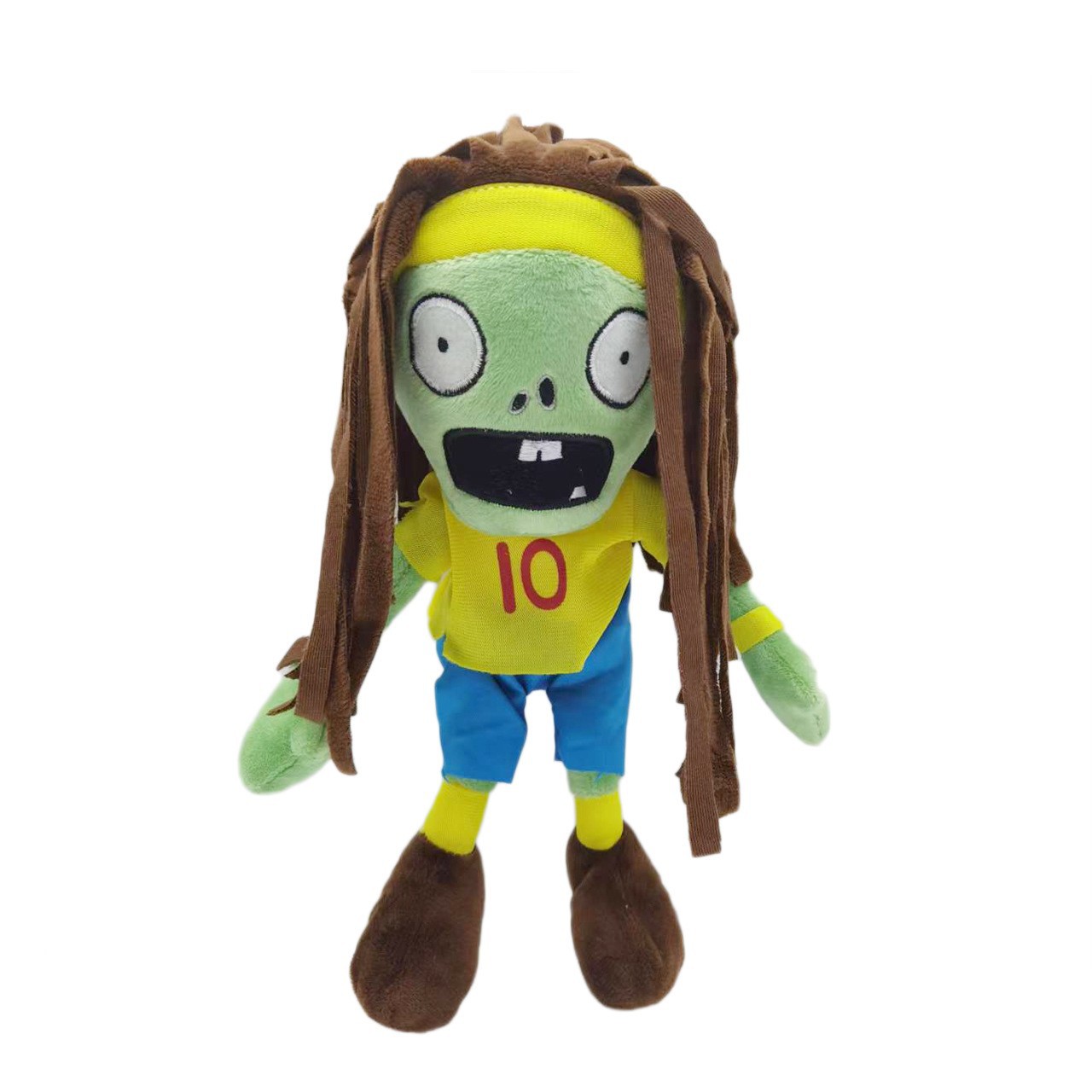 热销全套植物人大战臭僵尸毛绒玩具游戏周边公仔儿童生日礼物毛绒