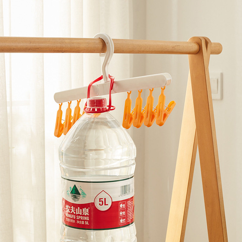 Portable Drying Rack for Underwear and Socks, Travel Essential for Students, Foldable Clothes Hanger for Hats