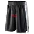Thorn black trousers hot pressed
