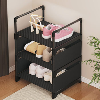 Manufacturer's Simple Multi-Layer Bedside Table Partition Storage Rack Rental Bedroom Bedside Cabinet Home Shoe Rack Dust-Proof Shoe Cabinet