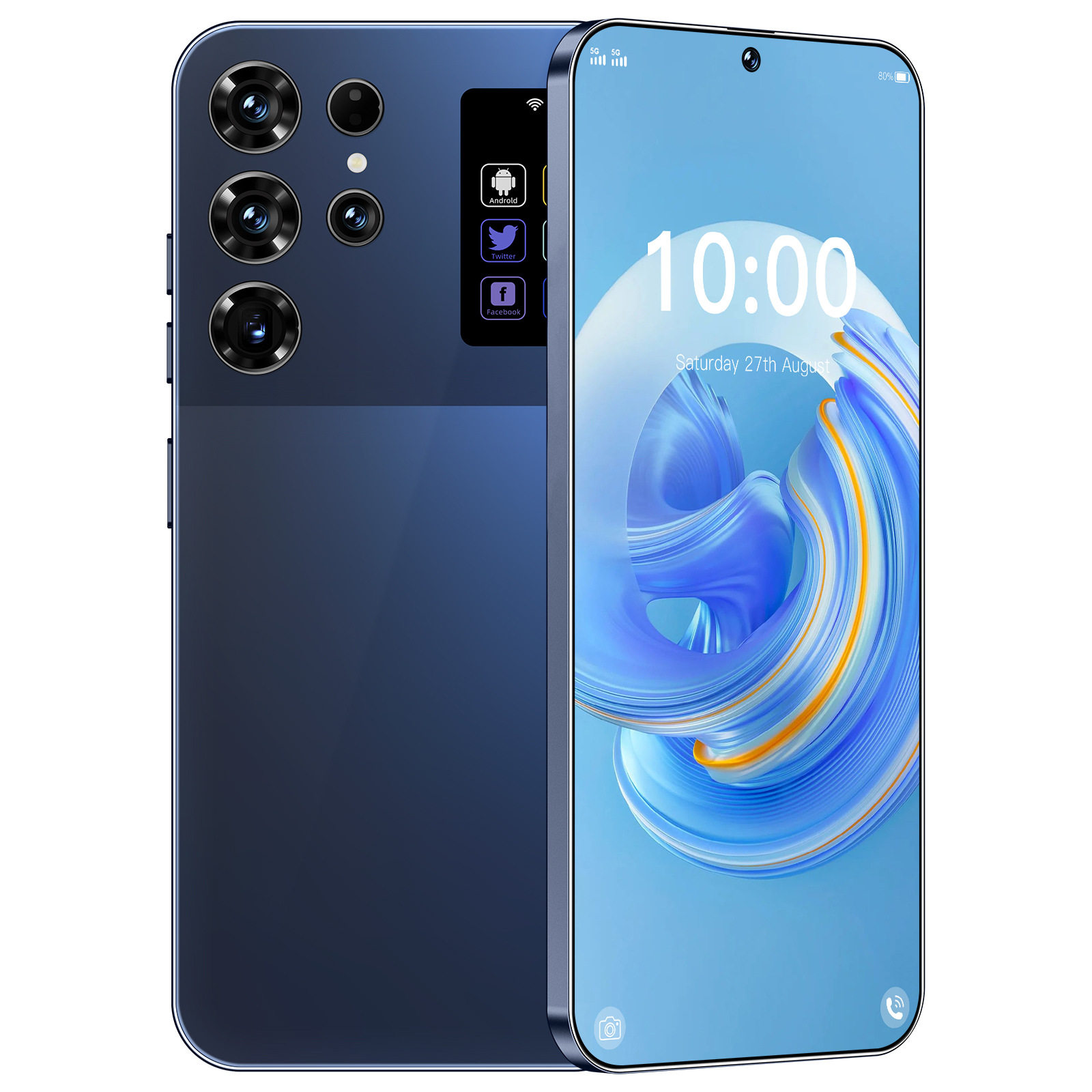 跨境手机s25 ultra 3+16 incell穿孔智能大屏一体机 4G网外贸手机