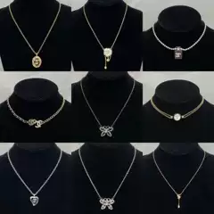 Xiangjia European and American Cross-Border Necklace Women's Light Luxury Niche Small Fragrance Style High-End Personality Versatile Fragrant Grandma Jewelry