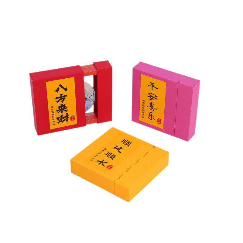 Full Model Plastic PE Film Suspension Packaging Box Ring Necklace Jewelry Display Box Gift Storage Packaging Box