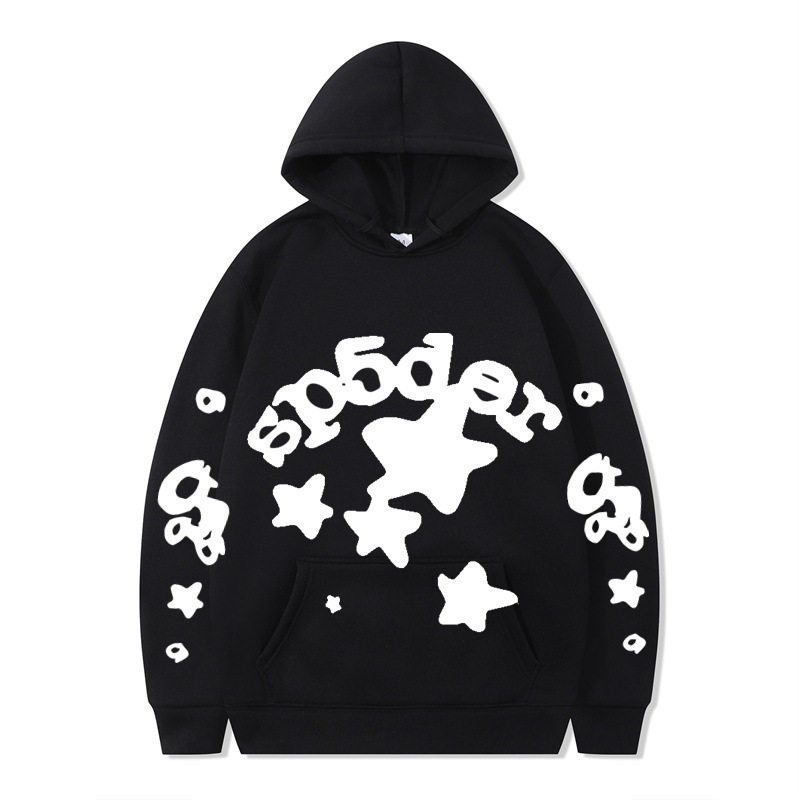 Cross-border SP5DER Spider Web พิมพ์ hoodie แบรนด์แฟชั่นยุโร...