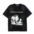 8198 washed spray black