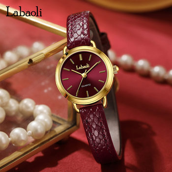 La Polaroid fashion women's watch a generation of 2025 new retro Angela red small small dial watch women's watch