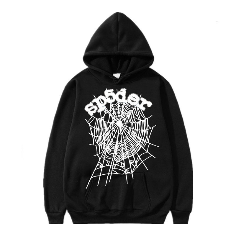 2024 new cross-border European and American hoodie spider series sweatshirt autumn and winter printed sweatshirt pullover wholesale spot