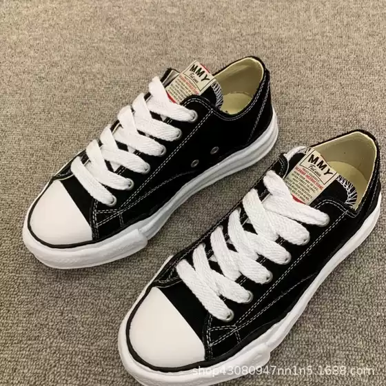 Sanyuan Kangyu Dissolved Shoes mmy Smooth Head Canvas Shoes Couple Men's and Women's Casual Sports Platform Board Shoes