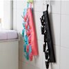 Portable fabric hanger foldable travel convenience hanger bathroom hanger clothes clip wholesale