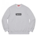 E554 22fw round neck gray