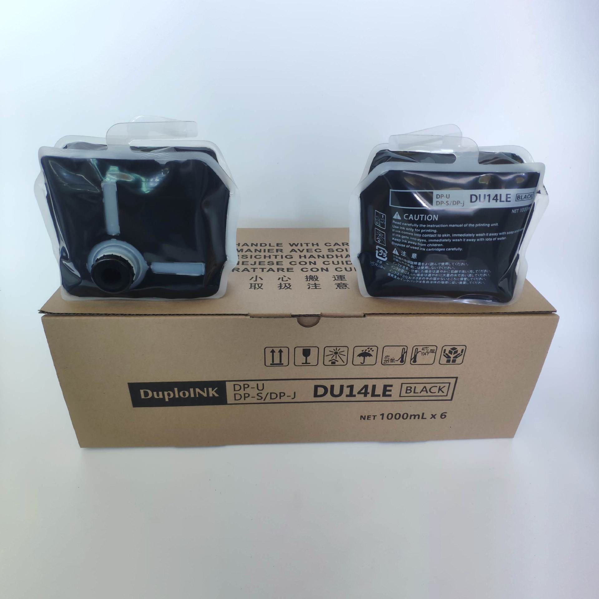 Factory Supplies Oem Customized Diplo Quick Printing Machine Ink Du14Le Round Mouth Ink Ink Refillable