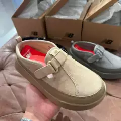 Original Nb Rover Closed-Toe Half-Slipper for Men and Women, Spring/Summer Style, Comfortable and Versatile Slip-On Thick-Soled Casual Mule Slippers