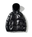 Black hooded