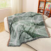 Custom cross-border jacquard tapestry cotton thread blanket sofa towel office nap cover blanket high-grade gift blanket decorative tapestry