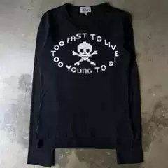 European and American Ins Cross-Border Personalized Skull Print Round Neck Polo Short-Sleeve T-Shirt Pullover Retro Jacket Street Fashion