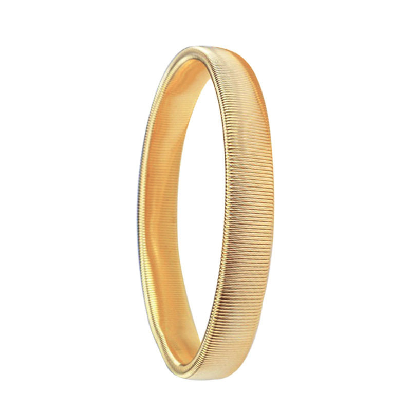 sleeve holder 欧美时尚轻奢弹簧手镯 弹性臂环 男士手环袖箍货源