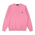 Cotton round neck pink black label