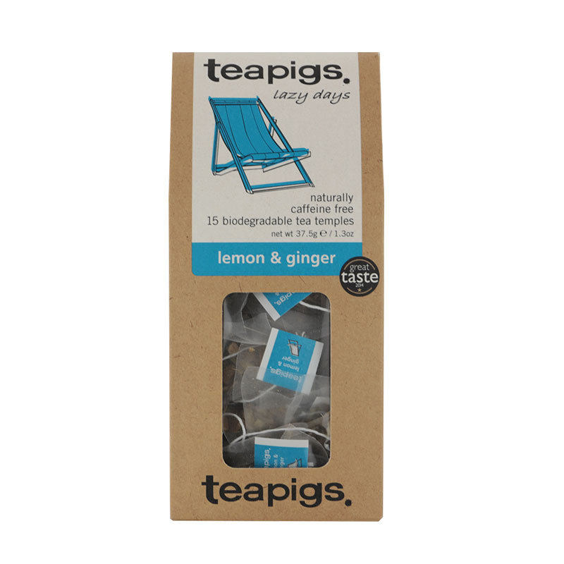 Tea Pig Teapigs British original imported lemon ginger tea question Pisi 15 packs bag tea simple afternoon tea