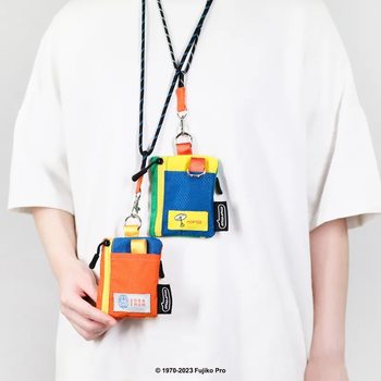 in stock Japanese Style Ins Doraemon Cute Mini Coin Purse Hanging Neck Card Case Key Bag Trendy Crossbody Bag