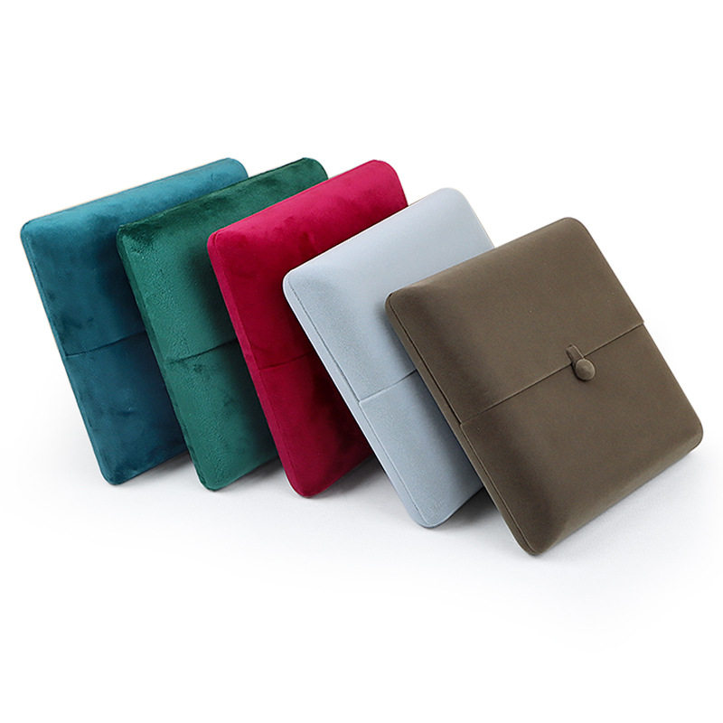 Velvet Pearl Necklace Box Double Open Snap Jewelry Packaging Box Gift Ladieswear's Day Mom Chain Box