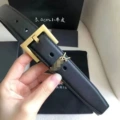 Hot seller / gold buckle 3.0 black