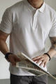 White [pique cotton]