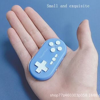 ShanWanQ36 mini game small handle Bluetooth connection PC/PS4/ios pocket handheld small game handle