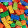 Совместимые с игрушками Lego из крупнозернистых строительных блоков, детская развивающая сборка, развивающая интеллект мальчиков и девочек 2-3-4- 6 лет mini 32