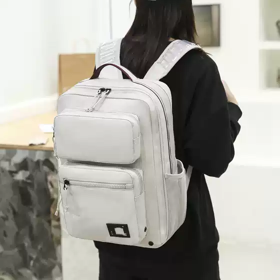 Backpack Sports Big High School Junior High School Student Schoolbag Campus Leisure Computer Travel Basketball Large Capacity Air Cushion Backpack