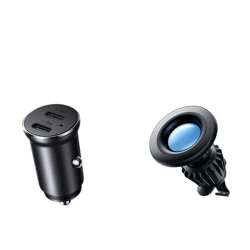 Car charger cigarette lighter conversion plug car charger fast charging head for 16 cars fast new car magnetic attraction