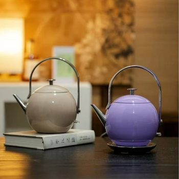 Jiyan Electric Water Kettle 304 Stainless Steel Tea Making Special Small Household Water Kettle High-Looking Linglong Water Kettle