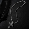 Complex cross necklace 50cm