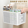 Plastic storage basket thickened sundries storage box toy snack storage basket desktop clothing storage box Book Storage