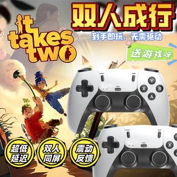 Wireless Game Controller for Pc Steam, Co-Op Game 