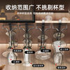 Punch-free Red Wine Cup Rack Inverted Wine Cabinet Goblet Storage Shelf Home Hanging Light Luxury High-end Ornaments