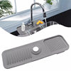 Wow Cross-Border Silicone Faucet Splash Pad Bathroom Kitchen Mat Anti-Splash Drain Pad Faucet Waterproof Thickeneding