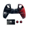 Spider-Man Ps5 Game Controller Anti-Slip and Dust-Proof Protective Cover, Heightening Joystick Cap, Ps5 Controller Silicone Protective Cover