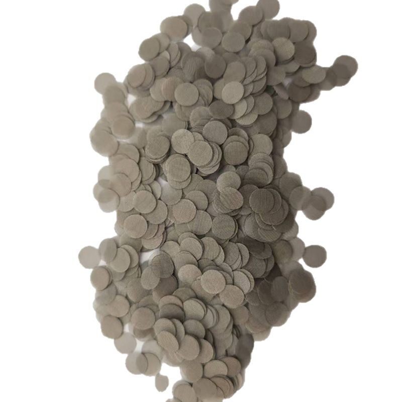 Customized Stainless Steel Mesh Filter Plain Weave Sub-Efficient Filter High-Temperature Resistant Mesh High-Precision Filter Net