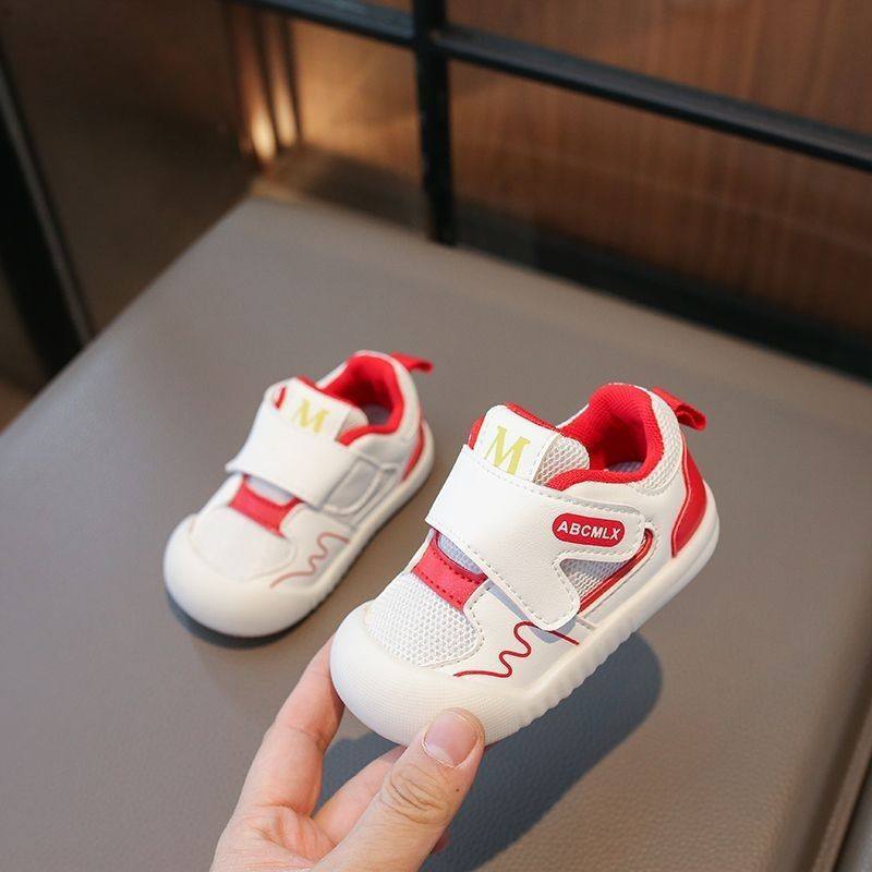Baby Shoes, Spring & Fall Children's Shoes, Breathable Infant Soft-Soled Toddler Shoes, Boys' Functional Shoes, Sports Shoes for Women