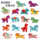 Оригинальная этикетка для компьютерной вышивки mini pony embroidery sticker p самоклеящийся чехол для мобильного телефона diy декоративная накладка-патч-наклейка mini 0