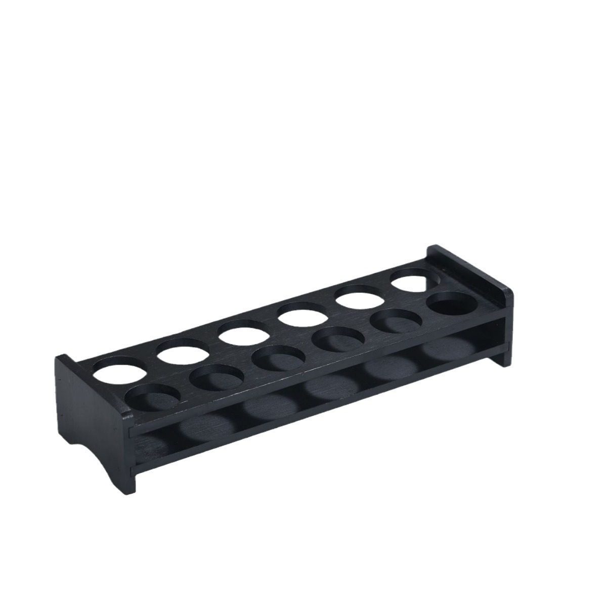 Liquor Cup Rack Creative Bamboo and Wood Wine Rack Household Cup Rack Small Wine Cup Storage Rack Tray Spirits Cup One Cup Rack