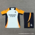 2425 short sleeve real madrid light blue