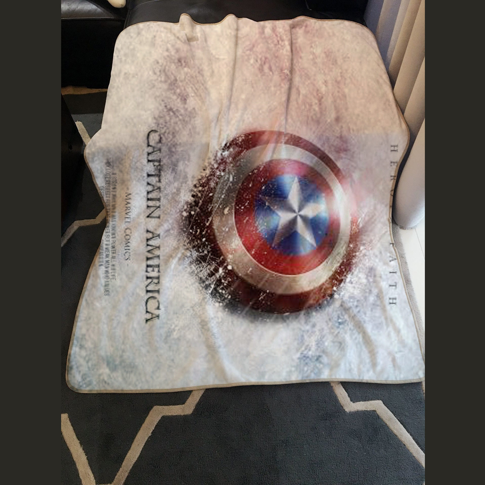 Flannel Blanket Custom-Made Air-Conditioned Quilt Children's Bed Sheets Cartoon Nap Cover Blanket Cross-Border Printing